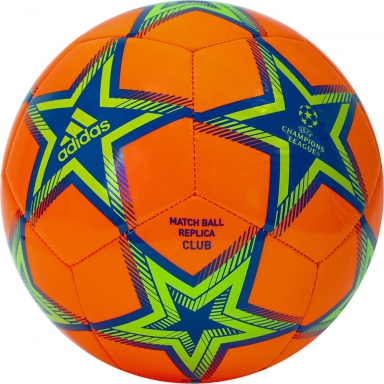 Мяч футбольный "ADIDAS UCL CLUB PS" р.4 оранжевый