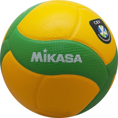 Волейбольный мяч MIKASA V200W-CEV р.5 зеленый-желтый