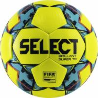 Мяч футбольный "SELECT BRILLANT SUPER FIFA TB YELLOW"