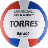 Мяч для волейбола Torres BM800 р.5 белый-синий-красный