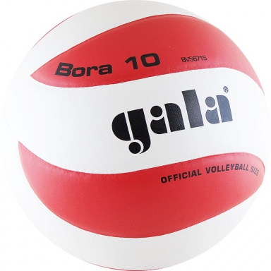 Волейбольный мяч GALA Bora 10 BV5671S р. 5 белый-красный