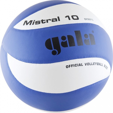 Мяч волейбольный GALA Mistral 10 BV5661S р. 5 белый-синий