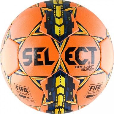 Футбольный мяч "SELECT BRILLANT SUPER FIFA ORANGE"