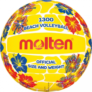 Мяч волейбольный пляжный "Molten V5b1300-Fy" р.5