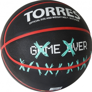 Мяч баскетбольный "Torres Game Over" АРТ.B02217