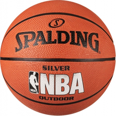 Мяч баскетбольный "Spalding NBA Silver Series Outdoor" АРТ.65-821z